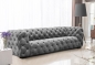 Preview: MODELL "CHESTERFIELD MAJESTIC" 4 SITZER SOFA IN SAMTSTOFF VELVET wie abgebildet !